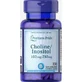 Холін та інозитол, Choline Bitartrate Inositol, Puritan's Pride, 100 каплет