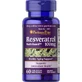 Ресвератрол, Resveratrol, Puritan's Pride, 100 мг, 60 гелевых капсул с быстрым высвобождением