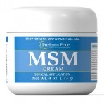 Крем с МСМ (метилсульфонилметаном), MSM Cream, Puritan's Pride, 113 мл: цены и характеристики
