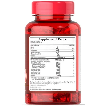 Омега 3-5-6-7-9 и витамин Д3, Omega 3, 5, 6, 7 & 9 with Vitamin D3, Puritan's Pride, 60 капсул: цены и характеристики