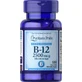 Витамин B-12,Vitamin B-12, Puritan's Pride, сублингвальный, 2500 мкг, 100 микропастилок