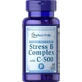 Комплекс В - стресс с витамином С, Stress Vitamin B-Complex, Puritan's Pride, 60 капсул