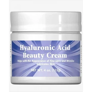 Крем з гіалуроновою кислотою, HyaLuronic Acid Cream, Puritan's Pride, 113 г
