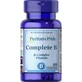Комплекс вітамінів групи В, Complete B, Puritan's Pride, 100 капсул