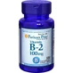 Вітамін В-2, Vitamin B-2 (Riboflavin), Puritan's Pride, 100 мг, 100 таблеток