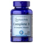 Комплекс витаминов группы В, Complete B, Puritan's Pride, 250 капсул: цены и характеристики