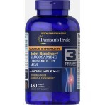 Глюкозамин хондроитин и МСМ, Double Strength Glucosamine, Chondroitin MSM, Puritan's Pride, 480 капсул: цены и характеристики