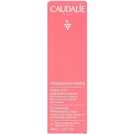 Интенсивный увлажняющий крем для лица Caudalie Vinosource СОС S.O.S 40 мл: цены и характеристики