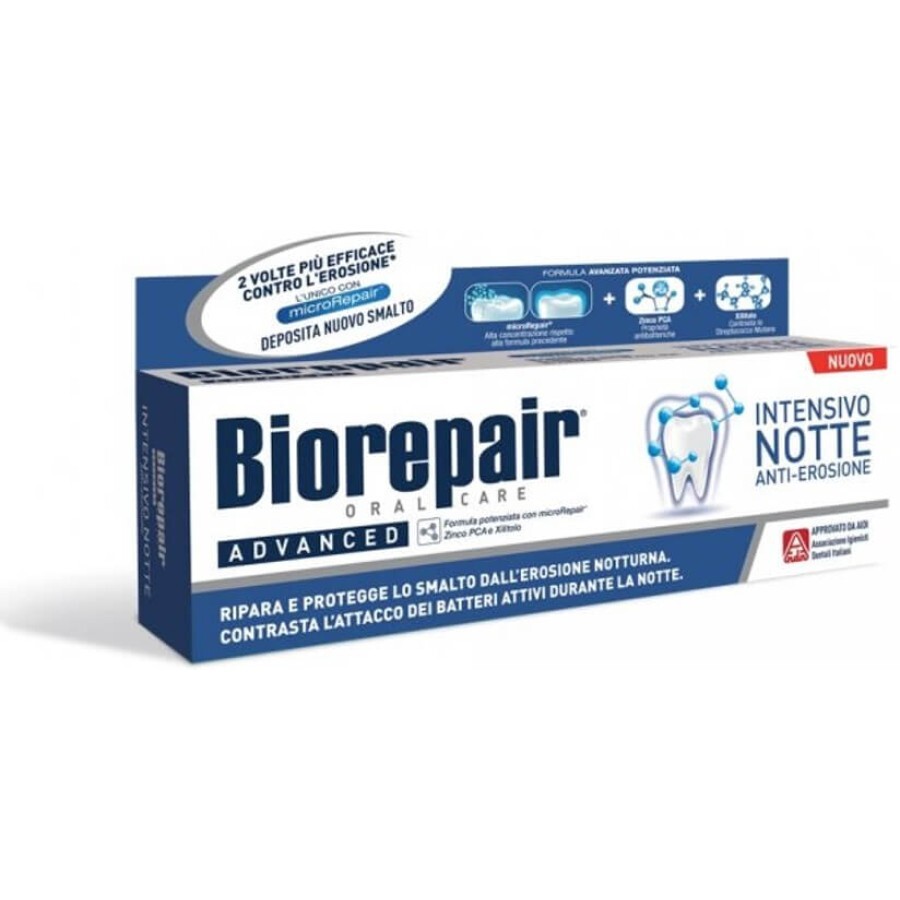 Зубна паста Biorepair Інтенсивне нічне відновленя, 75 мл: ціни та характеристики