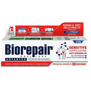 Зубная паста Biorepair Избавление от чувствительности двойное действие, 75 мл