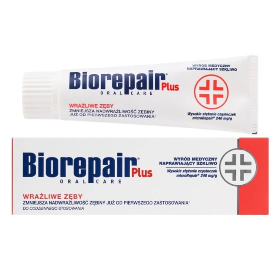 Зубная паста Biorepair Профессиональное избавление от чувствительности, 75 мл: цены и характеристики