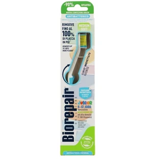 Зубная щетка Biorepair, Доскональная чистка, Medium soft Junior 6-12