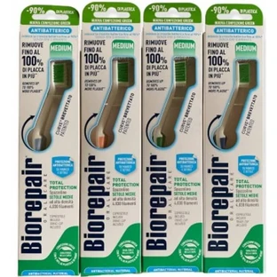 Зубная щетка Biorepair, Доскональная чистка, Medium для ежедневного ухода