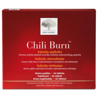 Средство для похудения New Nordic Chili Burn сжигание калорий, №60