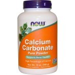 Карбонат кальцію (порошок), Calcium Carbonate, Now Foods, 340 г: ціни та характеристики