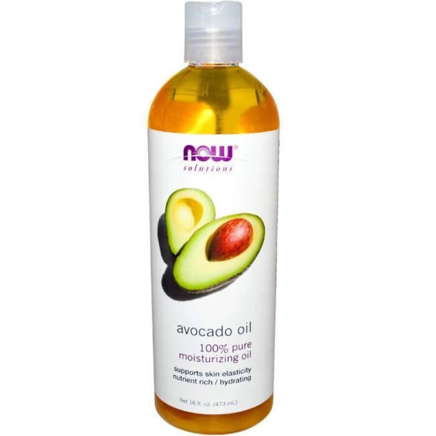Масло авокадо, Avocado Oil, Now Foods, Solutions, 473 мл: цены и характеристики