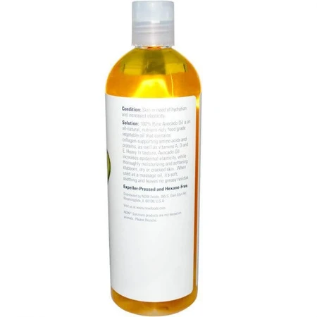 Масло авокадо, Avocado Oil, Now Foods, Solutions, 473 мл: цены и характеристики