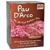По д'Арко, Pau D'Arco, Now Foods, Real Tea, без кофеина, 24 чайных пакетика, 48 г