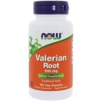Корінь валеріани, Valerian Root, Now Foods, 500 мг, 100 капсул: ціни та характеристики
