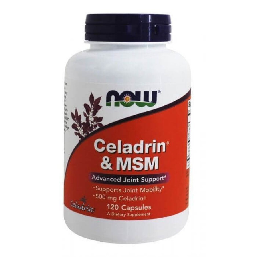 Целадрин и МСМ, Celadrin & MSM, Now Foods, 120 капсул: цены и характеристики