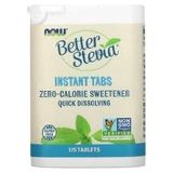 Стевія, Better Stevia, Now Foods, таблетки швидкого приготування, 175 таблеток