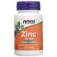 Цинк, Zinc, Now Foods, 50 мг, 100 таблеток