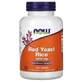 Красный дрожжевой рис, Red Yeast Rice, Now Foods, 1200 мг, 120 таблетки