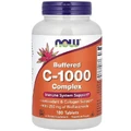 Вітамін С- 1000, Buffered C - 1000, Now Foods, буферизуемый, комплекс, 180 таблетки