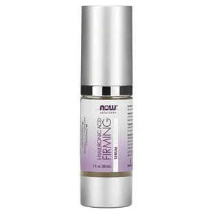 Сыворотка с гиалуроновой кислотой, Firming Serum, Now Foods, Solutions, укрепляющая, 30 мл