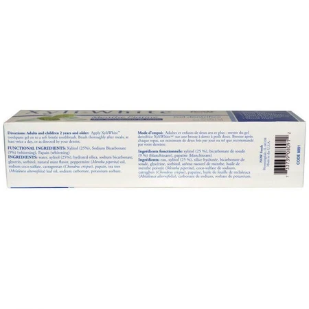 Зубная паста-гель с мятой и пищевой содой, Toothpaste Gel, Now Foods, Solutions, 181 г: цены и характеристики