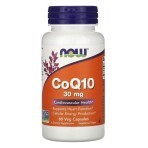 Коензим Q10, CoQ10, Now Foods, 30 мг, 60 вегетаріанських капсул: ціни та характеристики