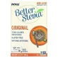 Стевия, BetterStevia, Now Foods, подсластитель с нулевой калорийностью, оригинальный, 100 пакеты, 100 г