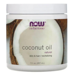 Кокосовое масло, Coconut Oil, Now Foods, Solutions, 207 мл
