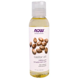 Касторовое масло, Castor Oil, Now Foods, Solutions, 118 мл