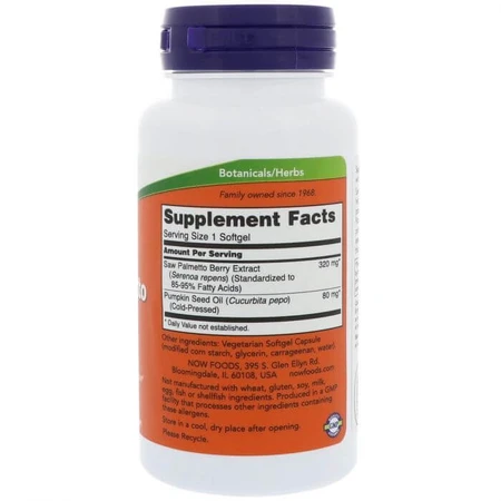 Со Пальметто, Saw Palmetto, Now Foods, екстракт для чоловічого здоров"я, 320 мг, 90 рослинних гелевих капсул: ціни та характеристики