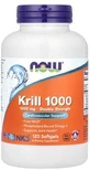Масло криля Krill, Now Foods, двойная сила, 1000 мг, 120 капсул