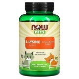 L-лізин для кішок, L-Lysine for Cats, Now Foods, Pets, 226,8 г
