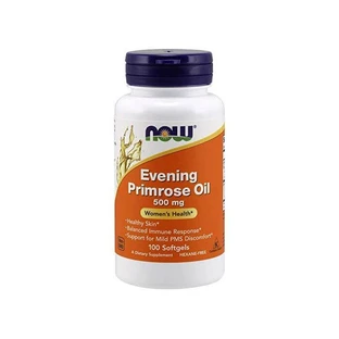 Масло вечерней примулы, Evening Primrose Oil, Now Foods, 500 мг, 100 капсул