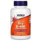 Вітамін Е сухий, Vegetarian Dry E-400, Now Foods, 268 мг (400 МО), 100 вегетаріанських капсул