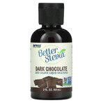 Стевия, Better Stevia, Now Foods, жидкий подсластитель с нулевой калорийностью, вкус черного шоколада, 59 мл: цены и характеристики