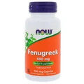 Пажитник, Fenugreek, Now Foods, 500 мг, 100 вегетарианских капсул