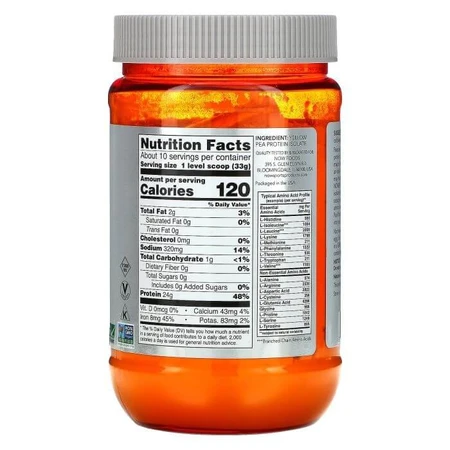 Гороховый протеин, Pea Protein, Now Foods, Sports, безвкусно, 340 г: цены и характеристики