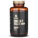 Омега-3, Omega - 3 Value, Grassberg, 1000 мг, 120 капсул