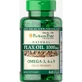 Льняное масло, Natural Flax Oil, Puritan's Pride, без ГМО, 1000 мг, 60 гелевых капсул