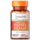 Травні ферменти папаїн, Papaya Papain, Puritan's Pride, 100 жувальних таблеток