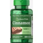 Корица, Cinnamon, Puritan's Pride, 500 мг, 100 капсул: цены и характеристики