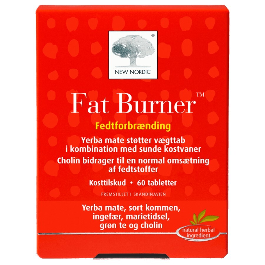 Засіб для схуднення New Nordic Fat Burner таблетки, №60: ціни та характеристики