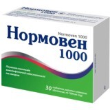 Нормовен 1000 таблетки, вкриті плівковою оболонкою1000 мг, №30 