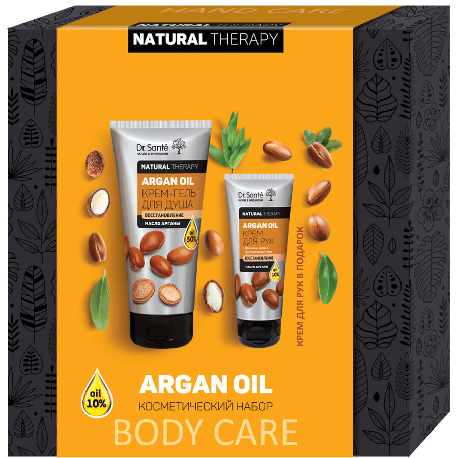 Косметичний подарунковий набір для тіла Dr.Sante Natural Therapy Argan oil: ціни та характеристики