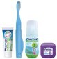Набір для подорожей Pierrot Ref.329 зубна паста, 30 мл + ополіскувач, 100 мл + зубна нитка, 30 м + зубна щітка 1 шт.